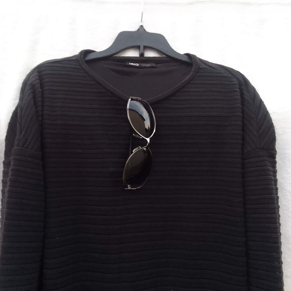 Bundle sunglass&MNG's good-quality quarter-sleeve w inner layer casual dress